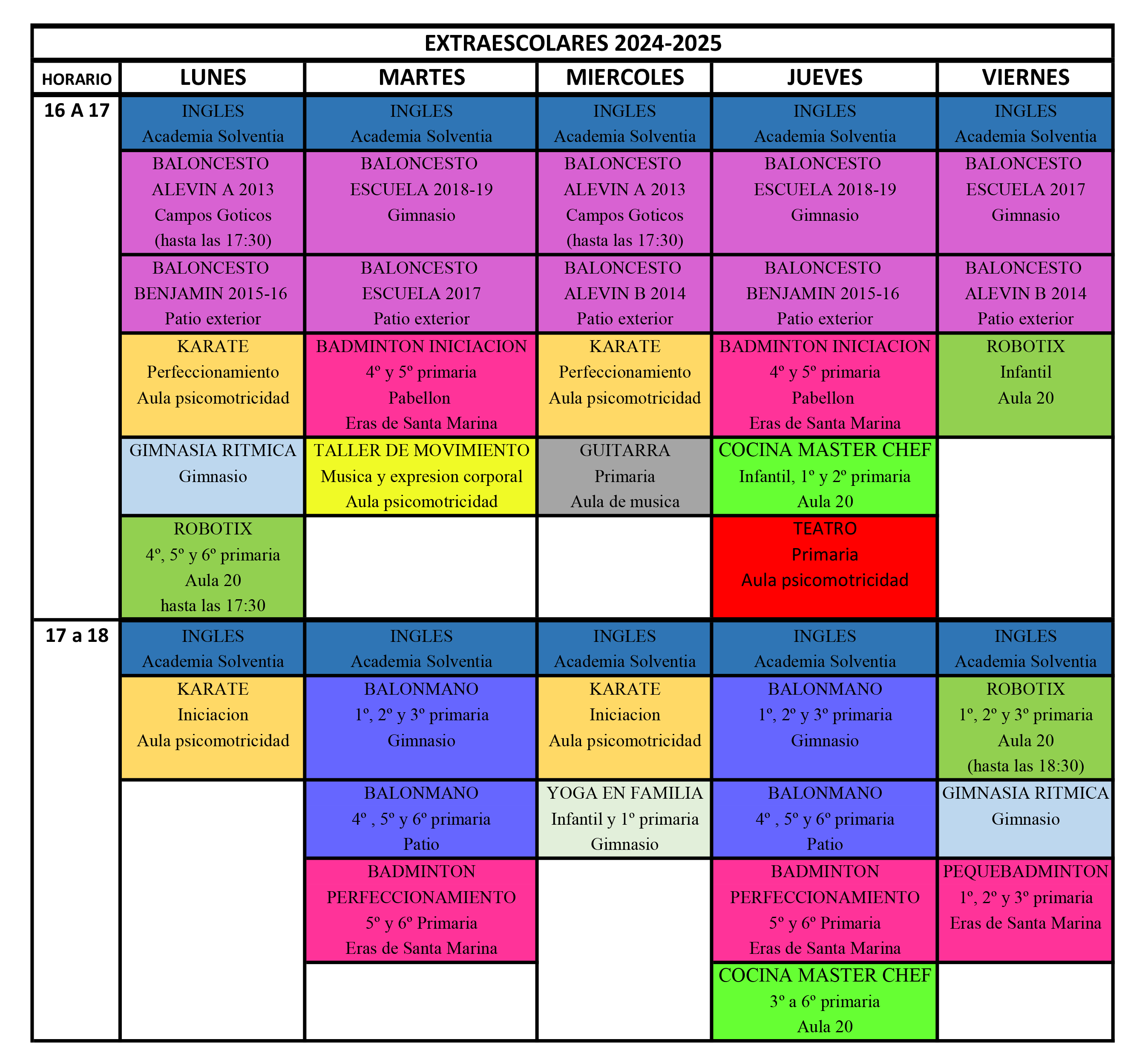 Horarios-Extraescolares-Jorge-Manrique